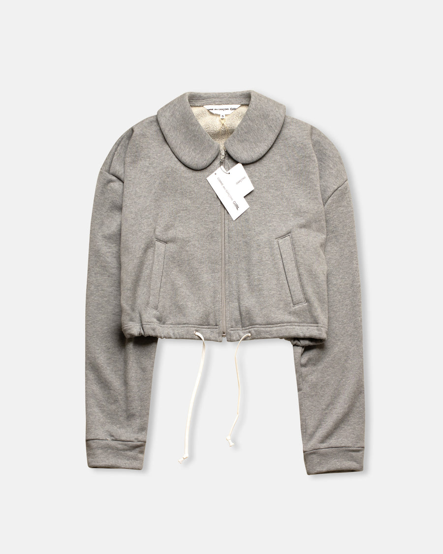 collared zip up