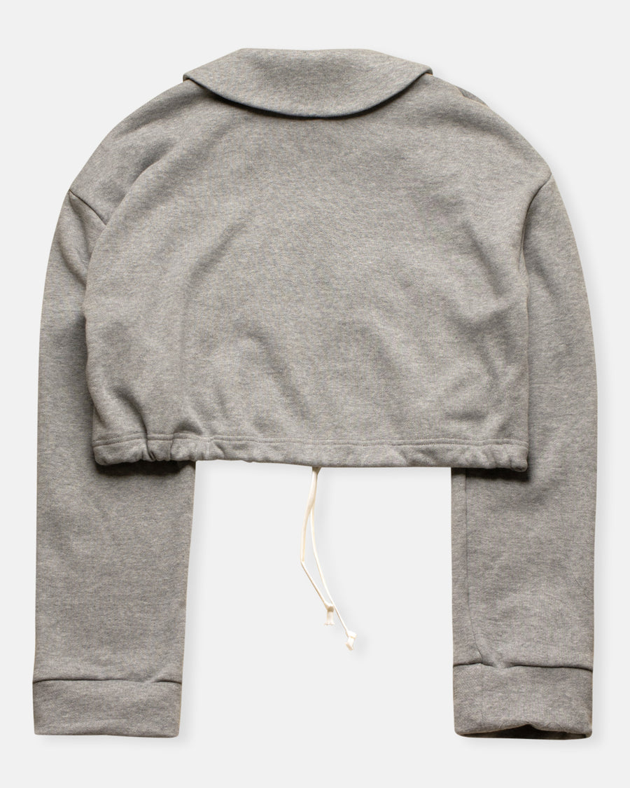 collared zip up