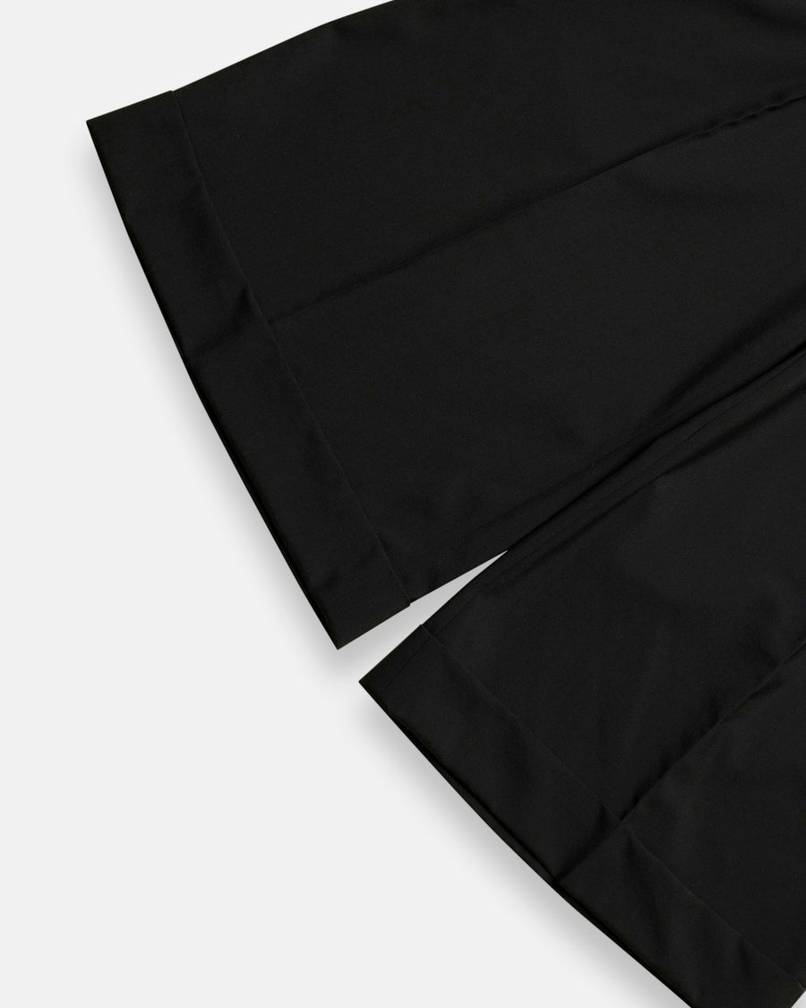 wide leg pleat front