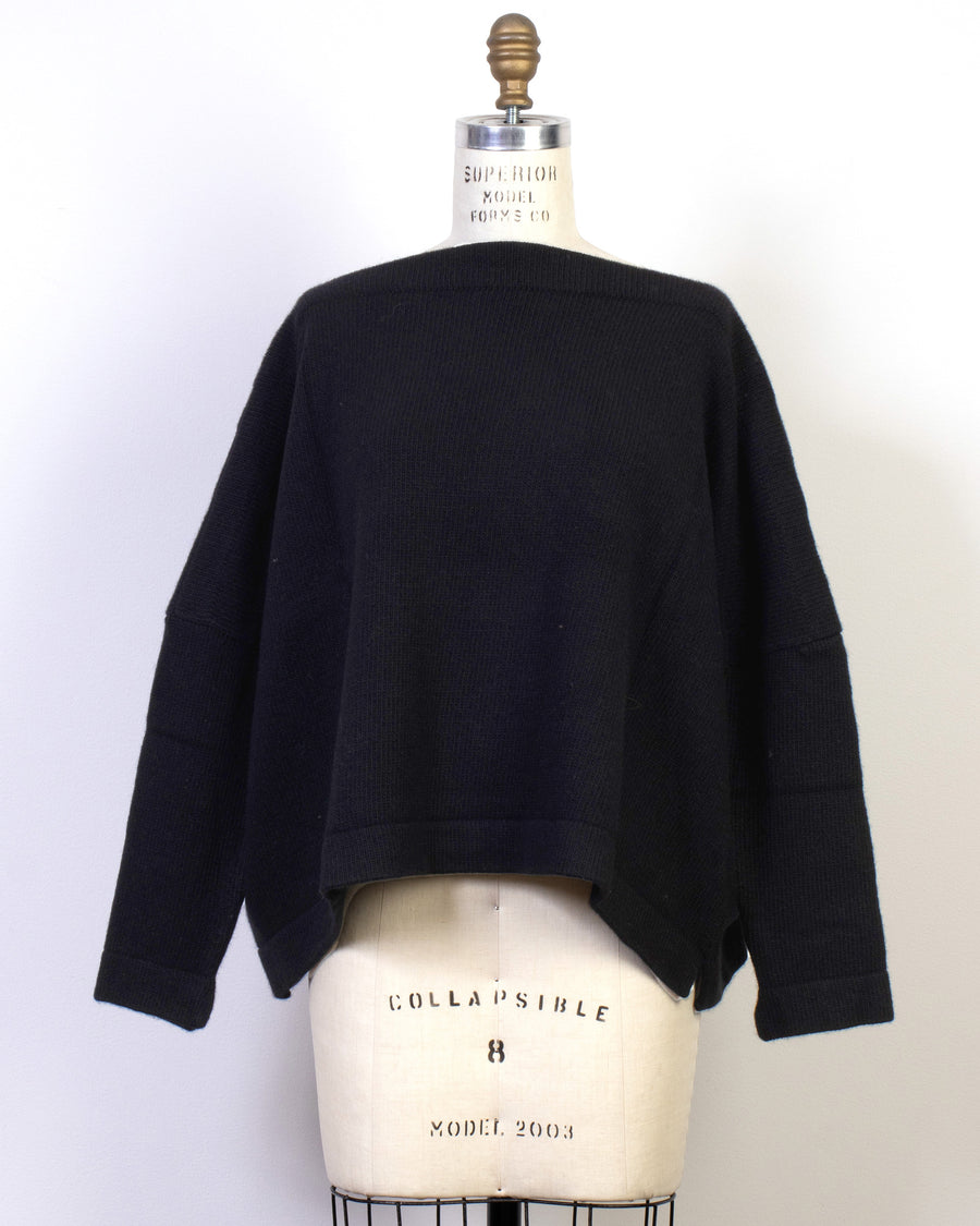 cashmere boatneck sweater