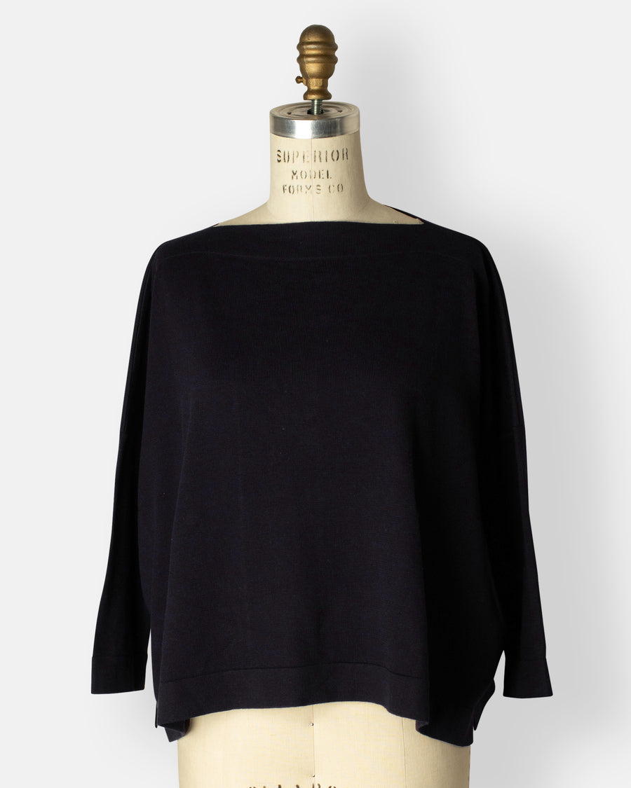 boatneck sweater