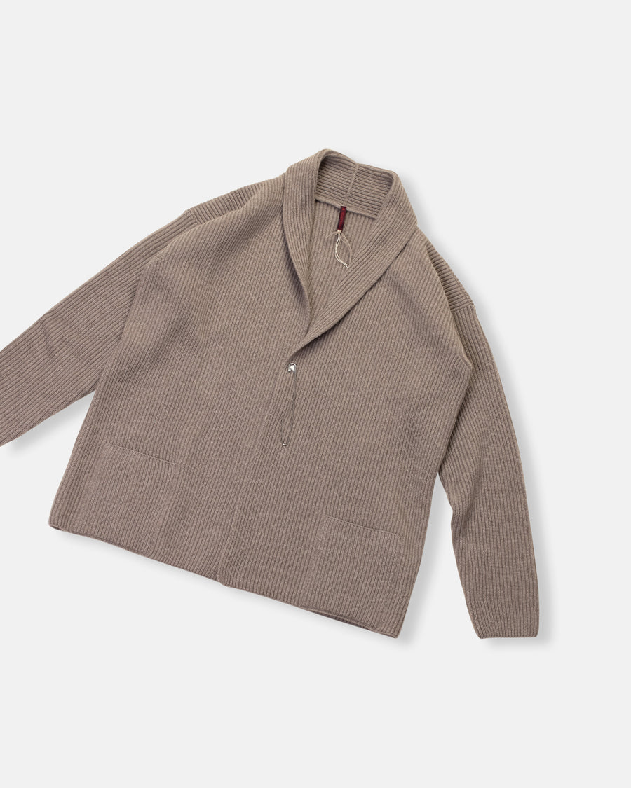 cashmere media cardigan
