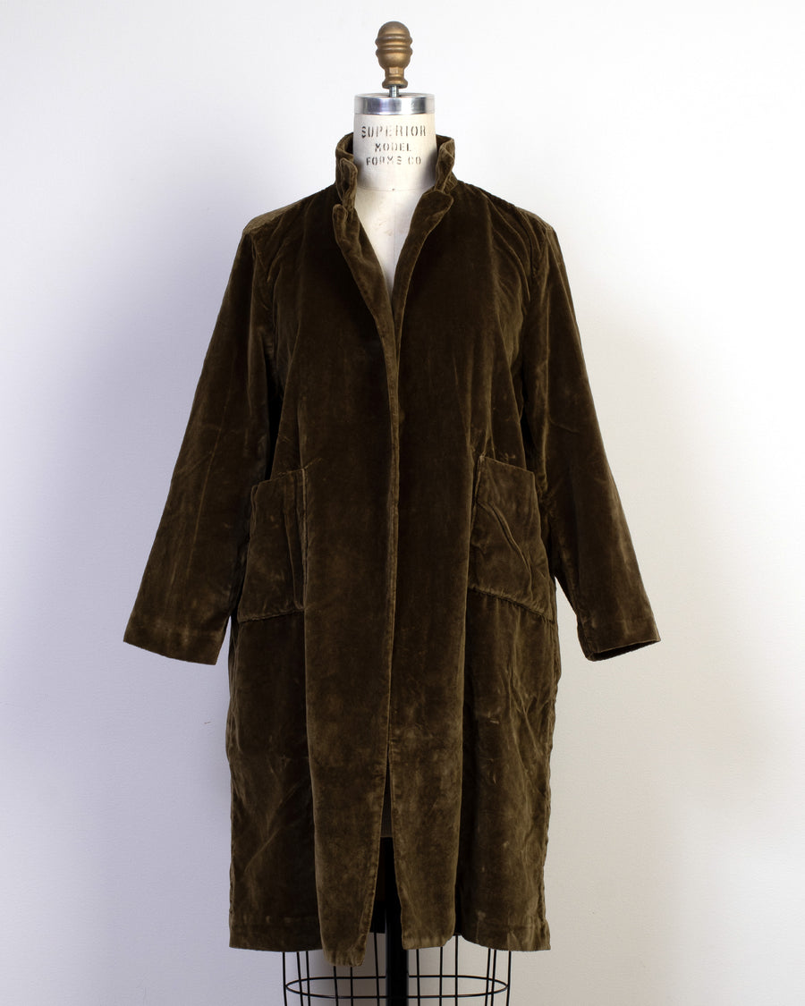 velvet coat