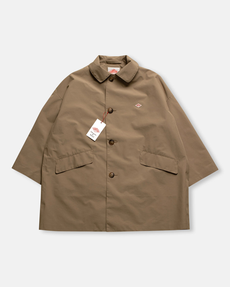 3 layer balmacaan coat