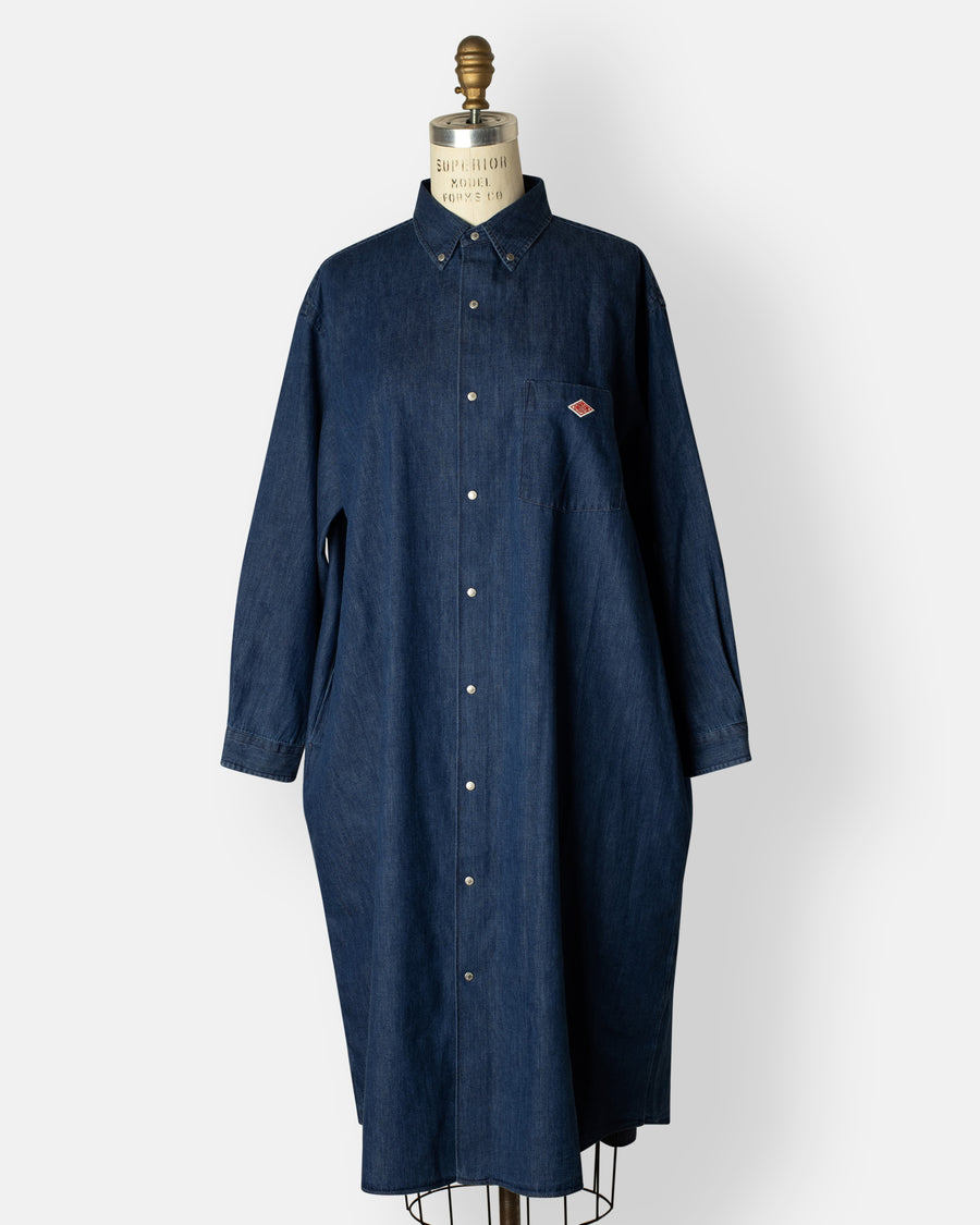 denim shirt dress