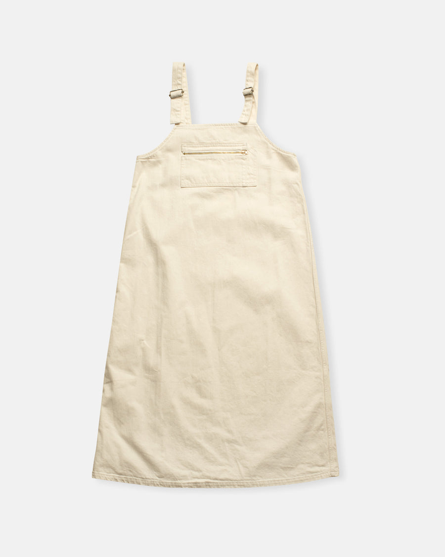 katsuragi denim overall dress