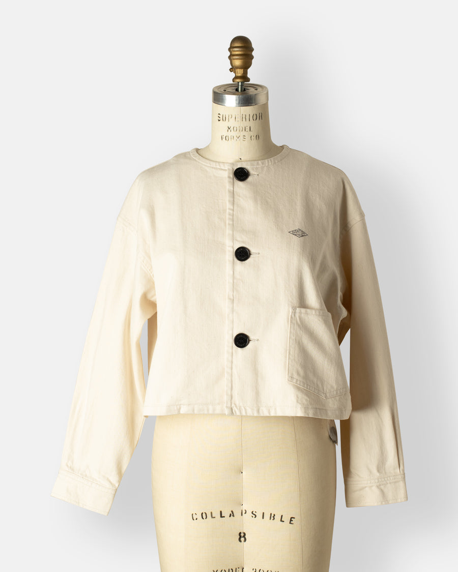 katsuragi denim short jacket