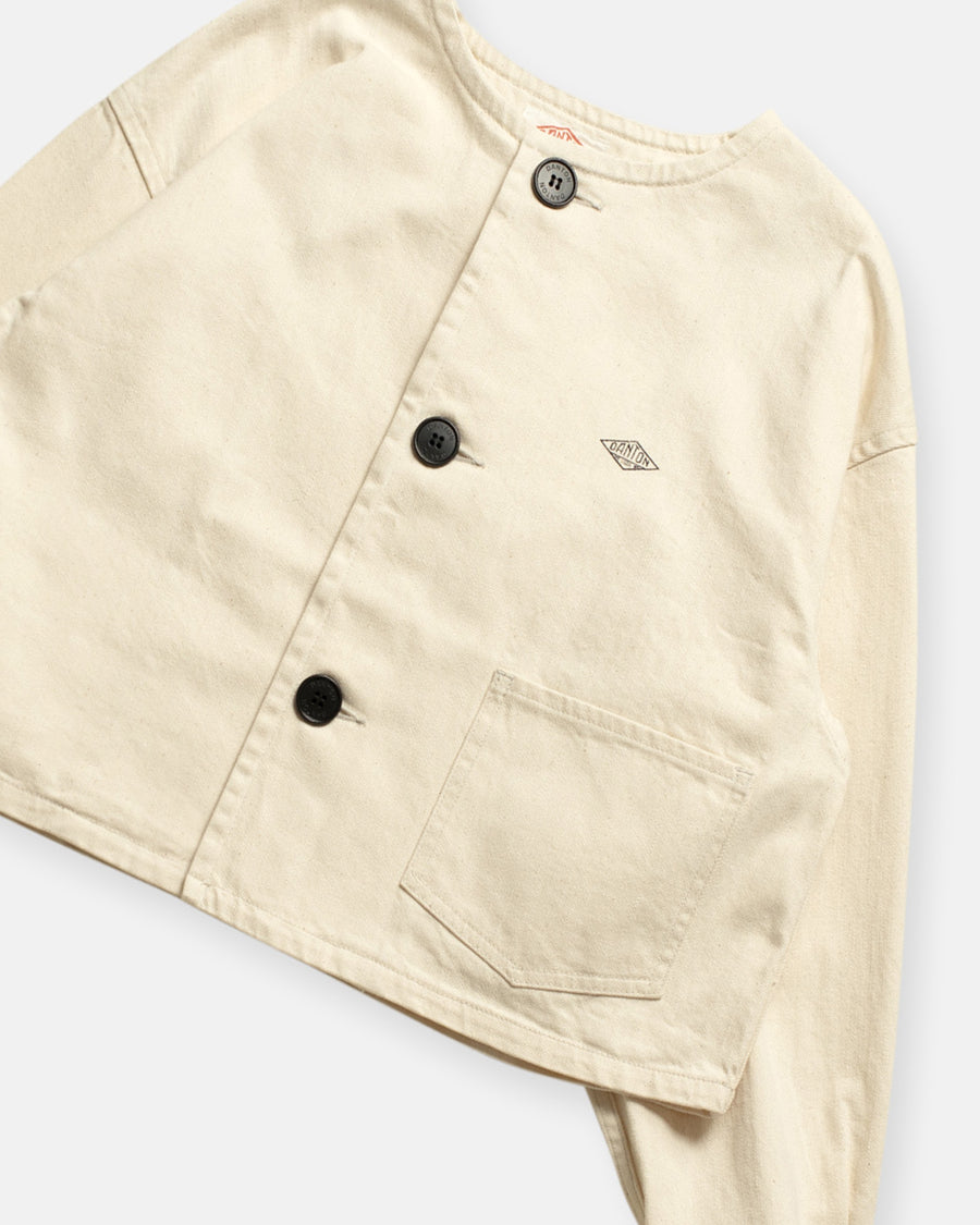 katsuragi denim short jacket