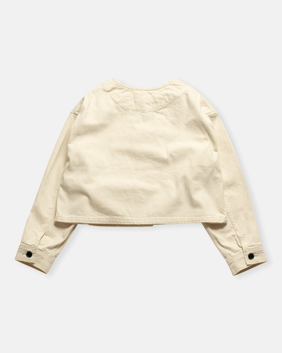 katsuragi denim short jacket
