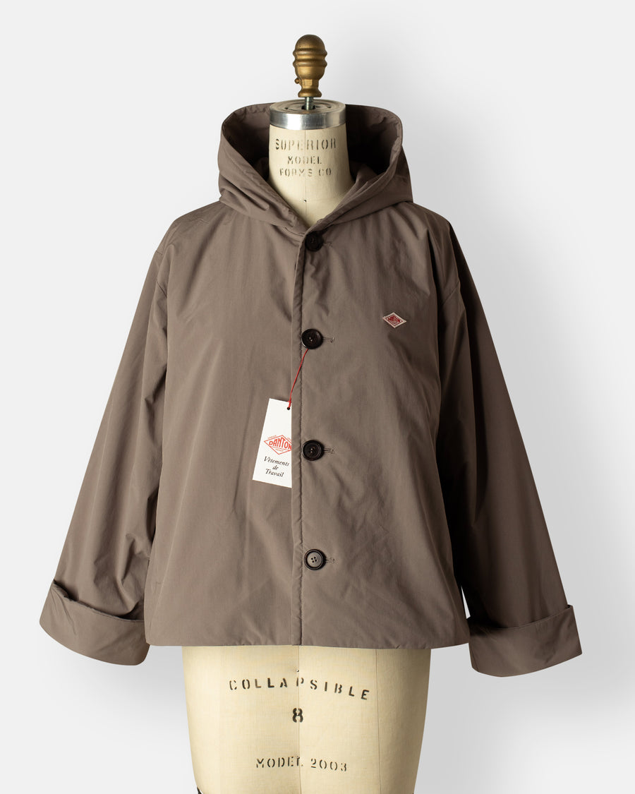 hooded insulation jacket