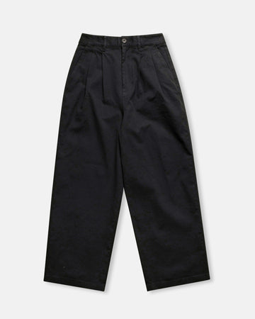 pleat front wide pants