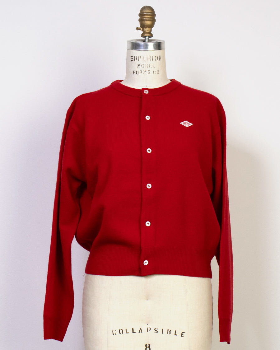 crewneck cardigan