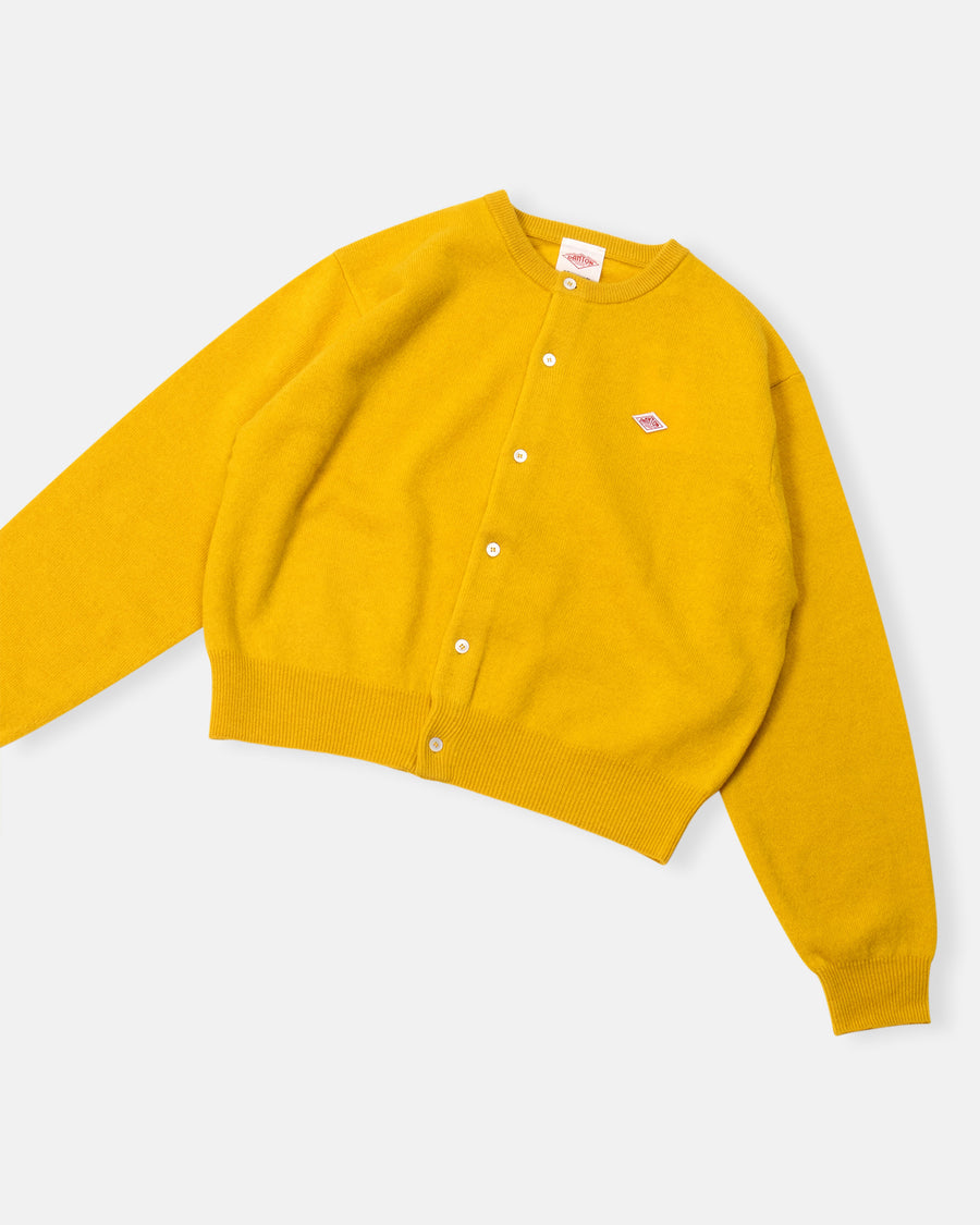 crewneck cardigan