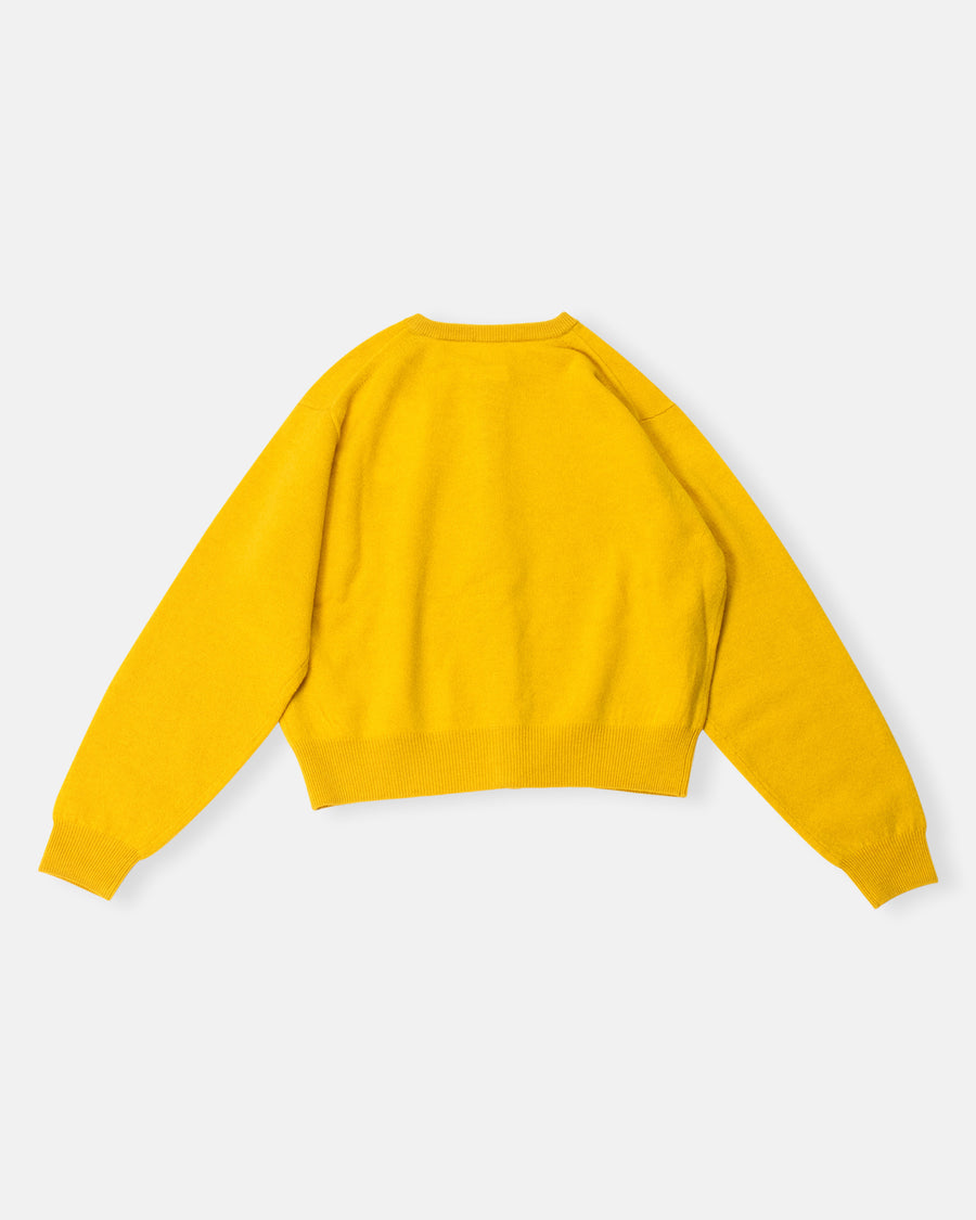 crewneck cardigan