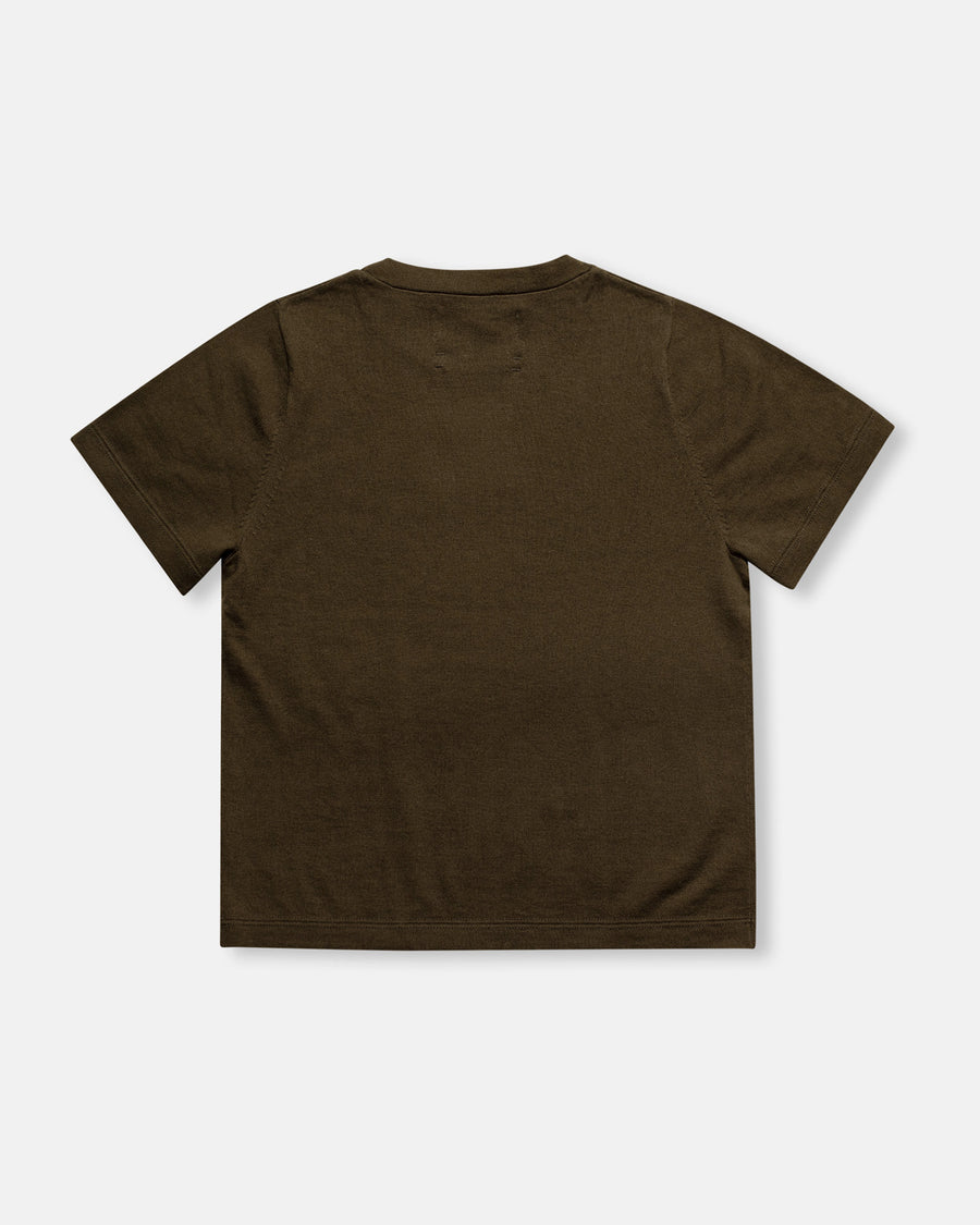 tina cropped sweater tee