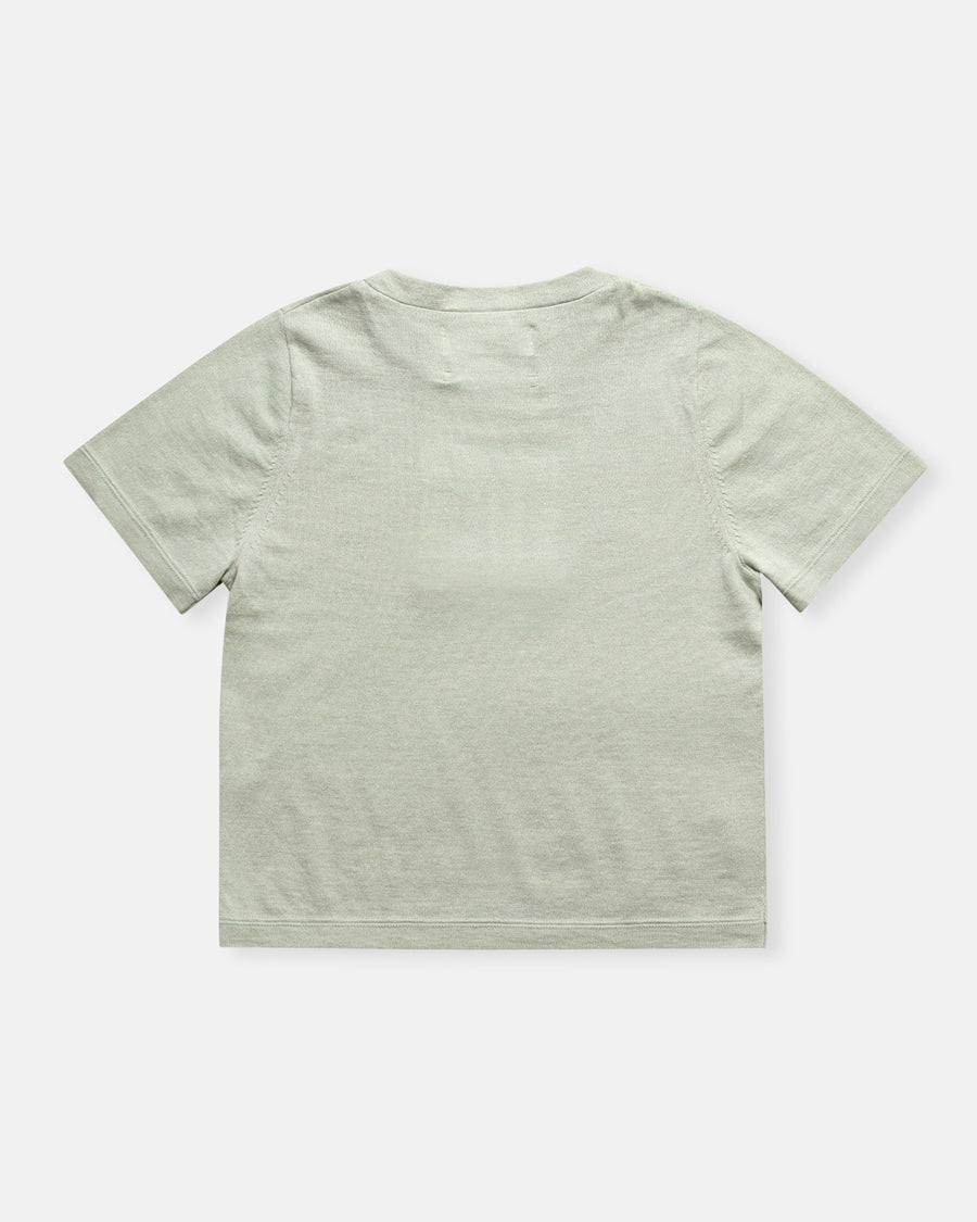 tina cropped sweater tee