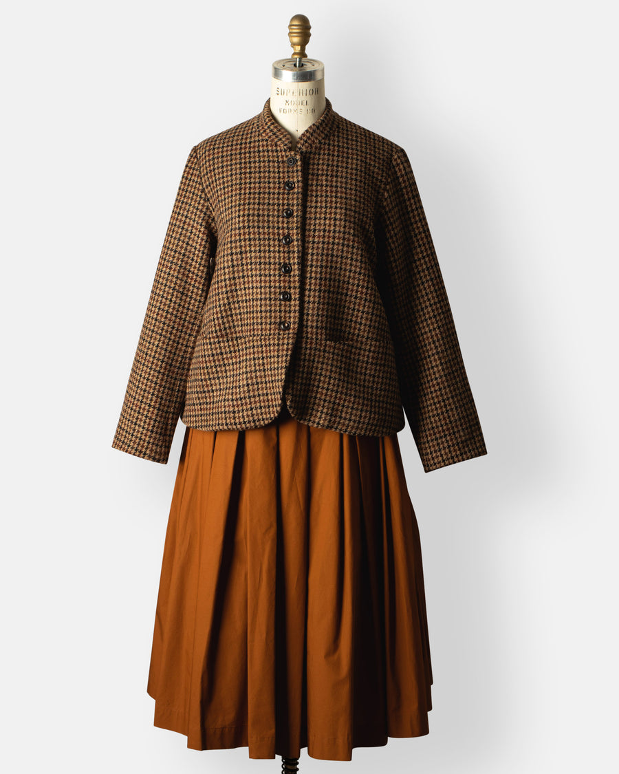solange typewriter cotton skirt