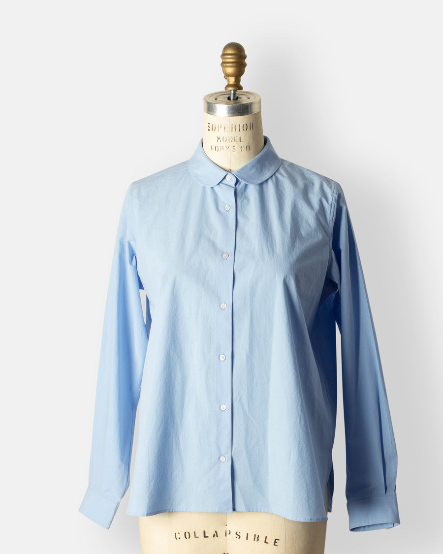 bessie washed typewriter cotton shirt