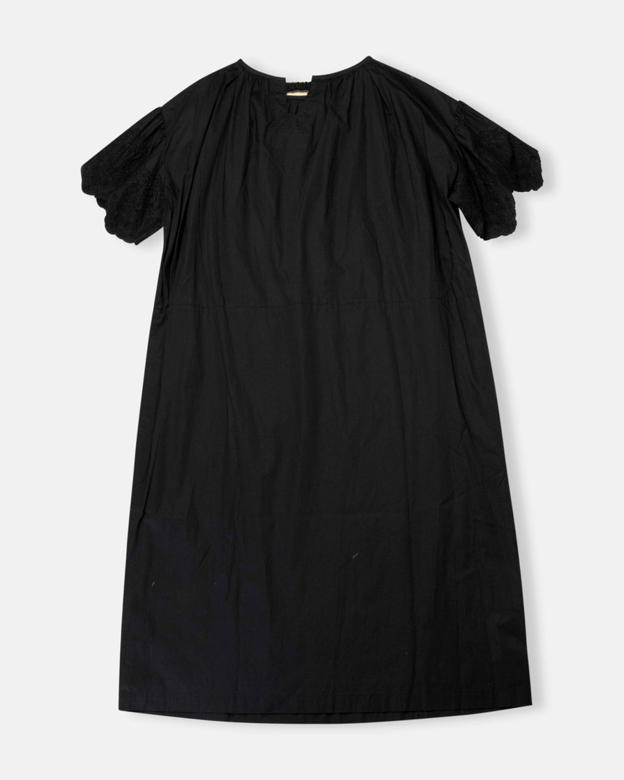 lace flare sleeve dress