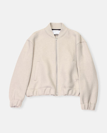 boiled wool bomber