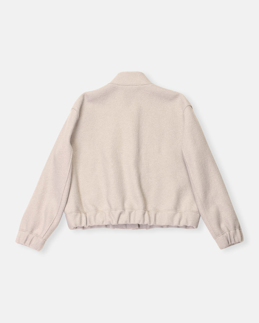 boiled wool bomber