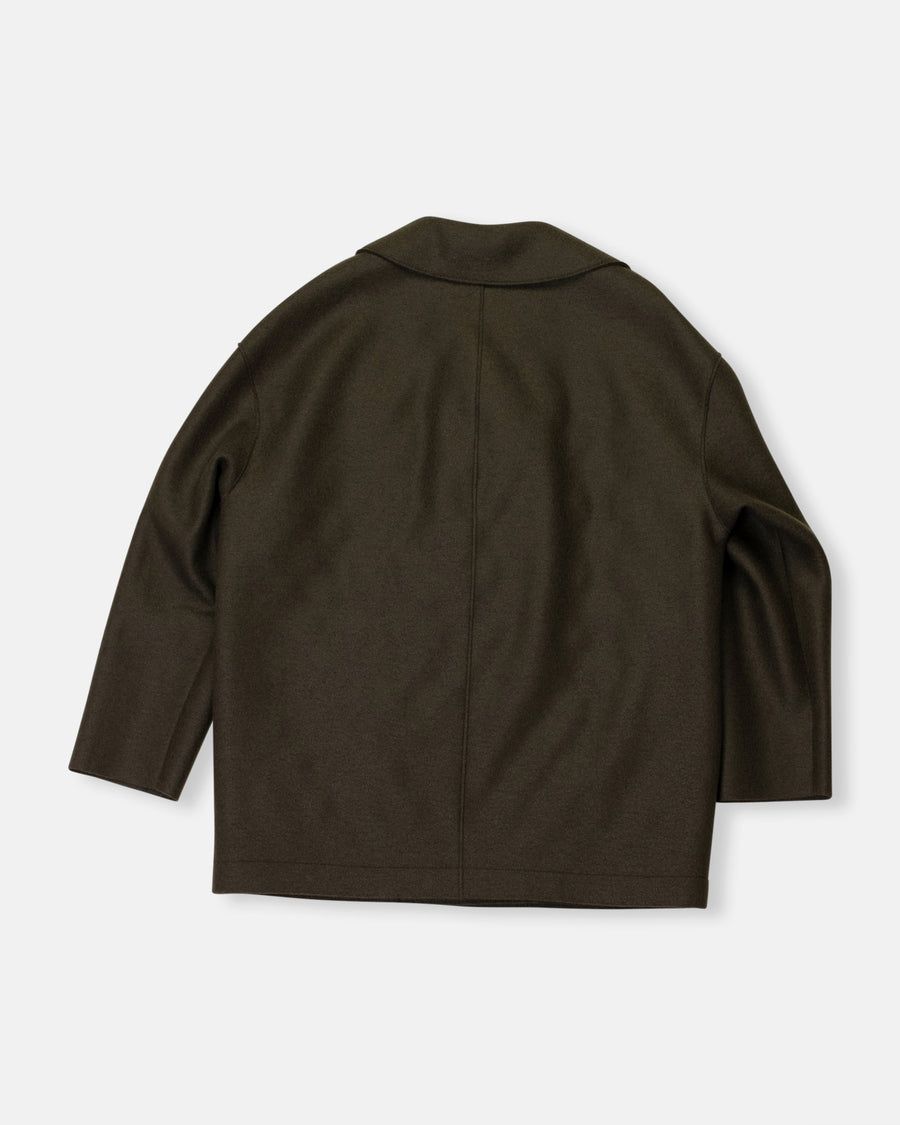 dropped shoulder jacket