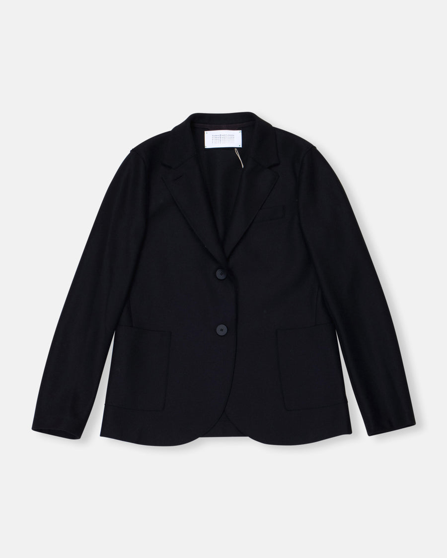 stand up collar blazer