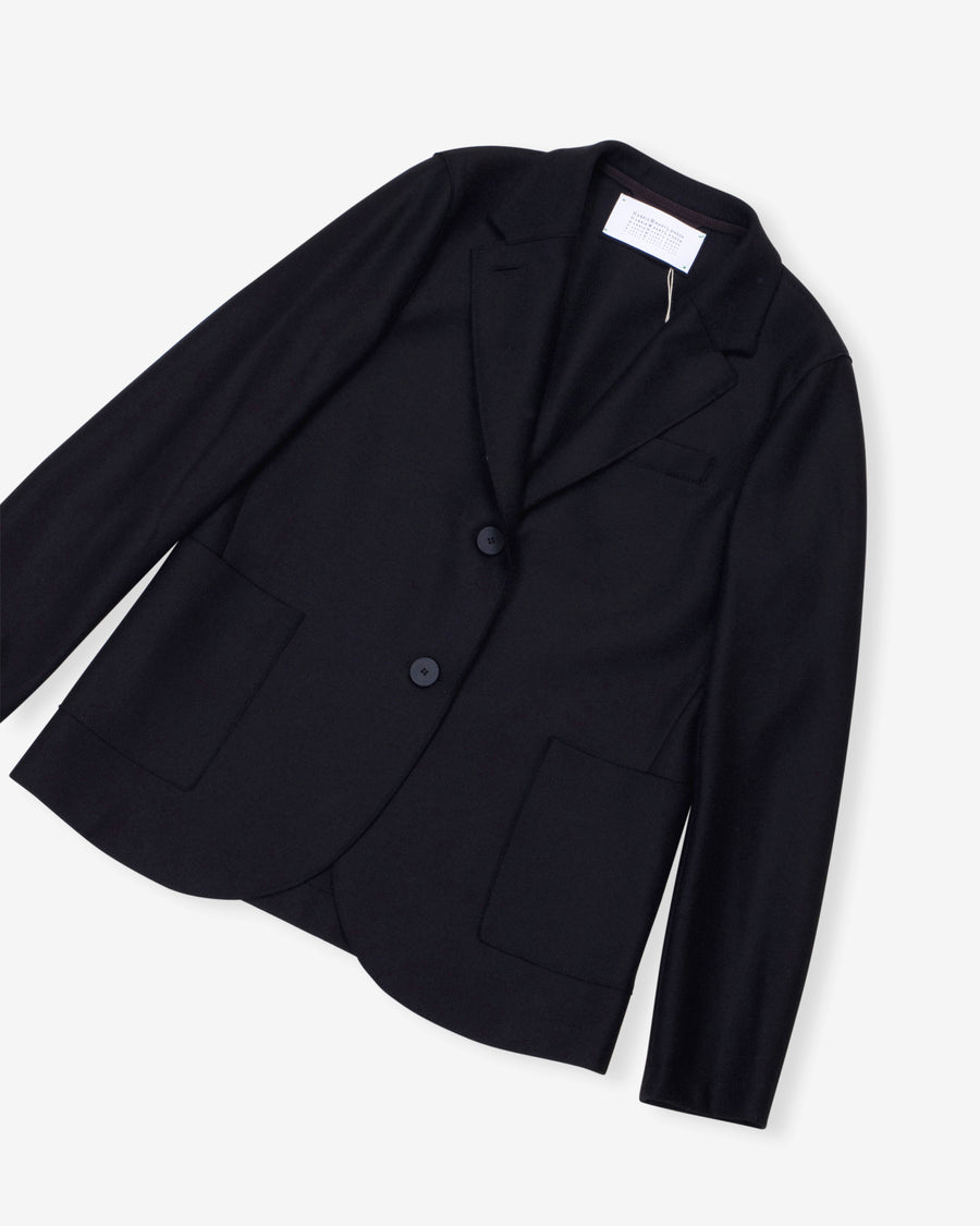 stand up collar blazer