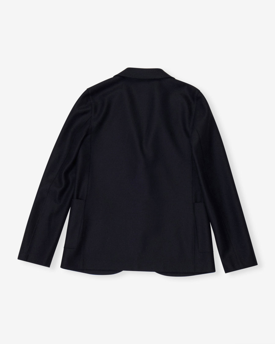 stand up collar blazer