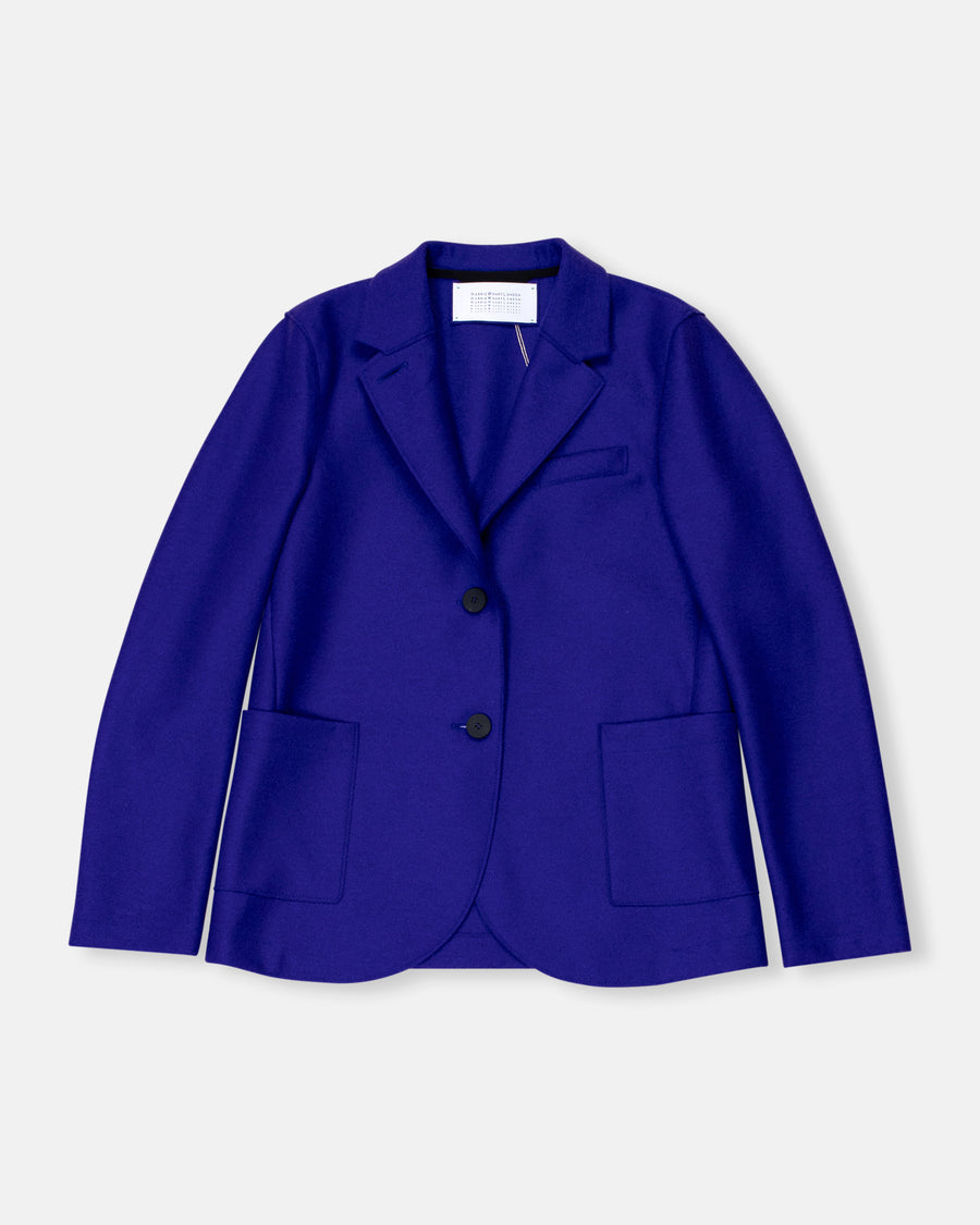 stand up collar blazer