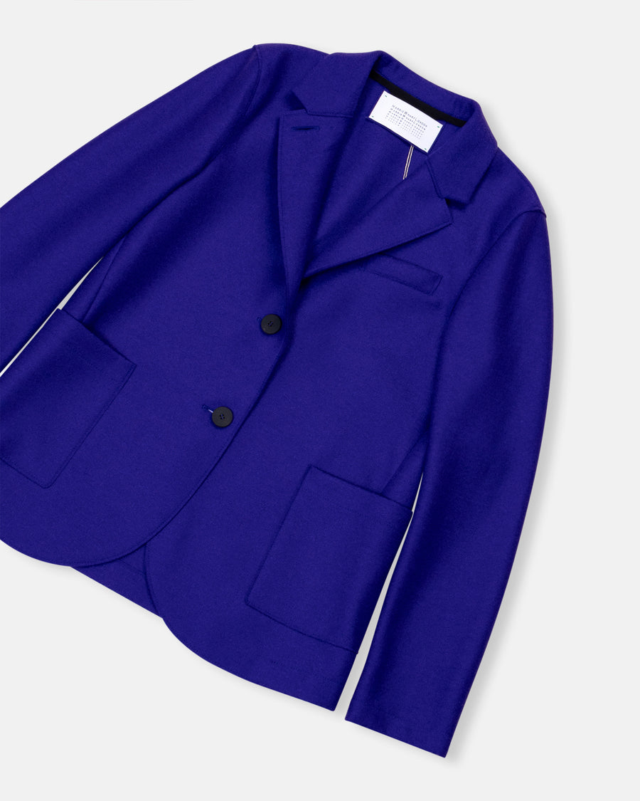 stand up collar blazer
