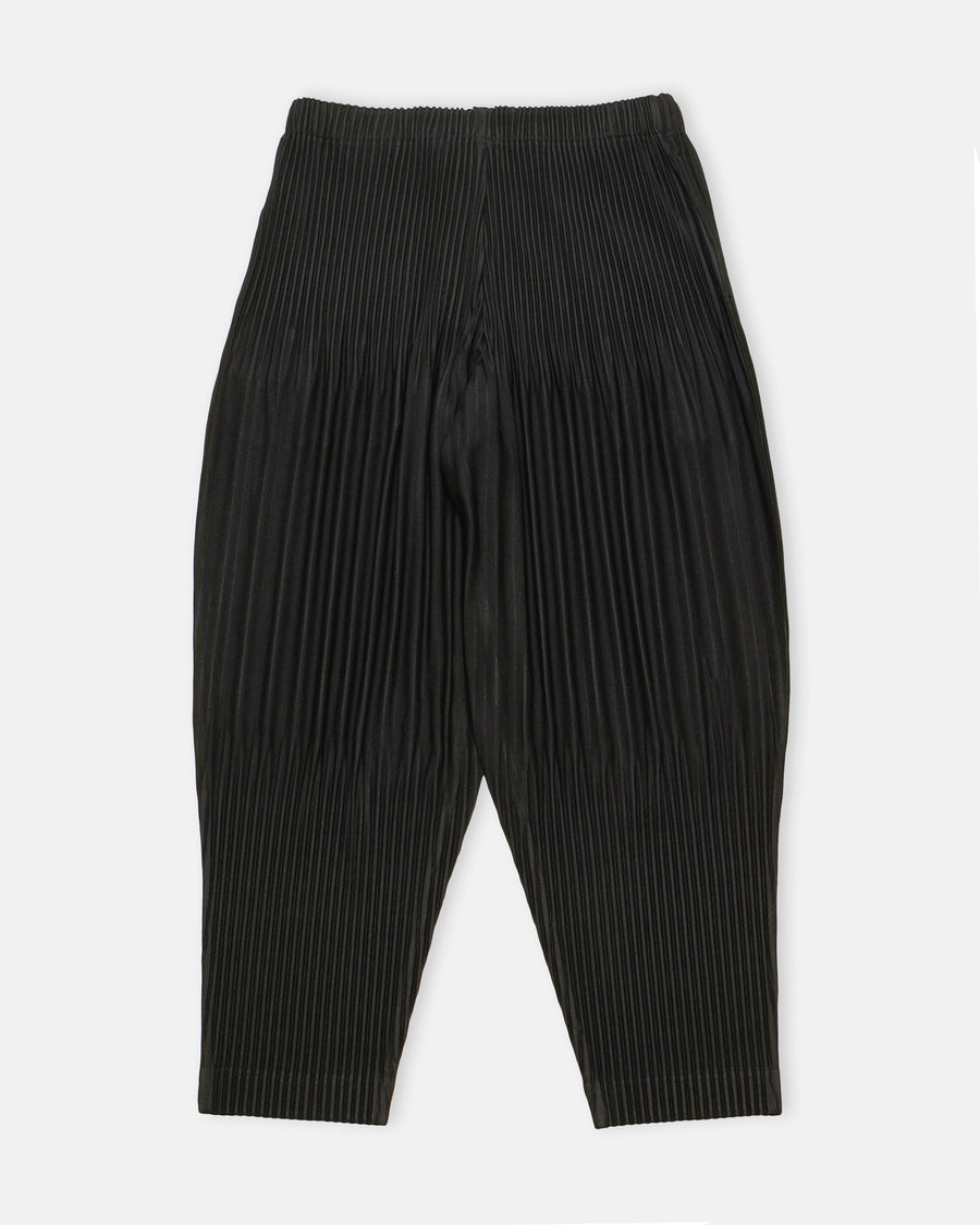 basics pleated tapered pants