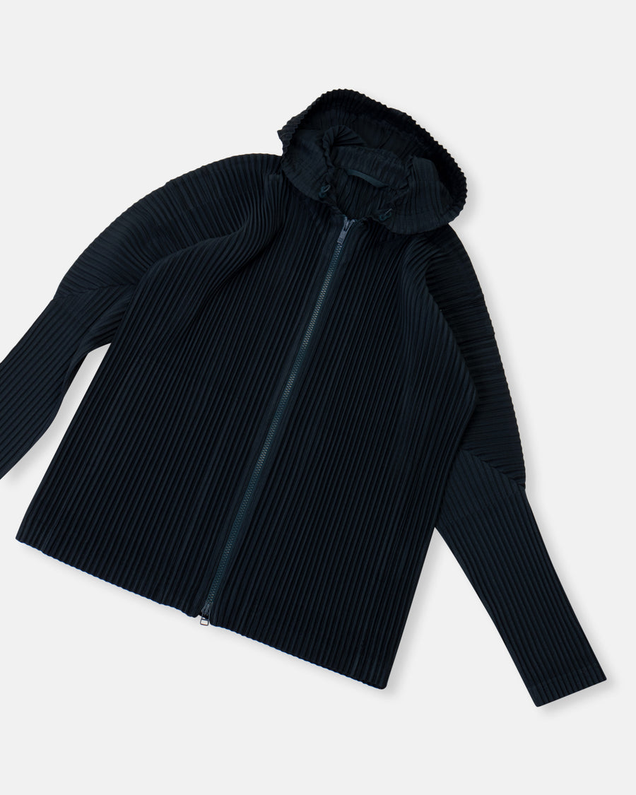 hooded zip jacket