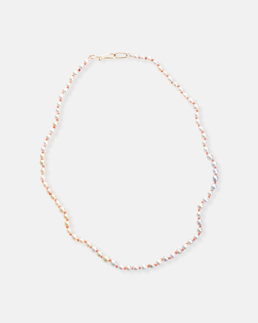 ombre baby baroque akoya pearl necklace