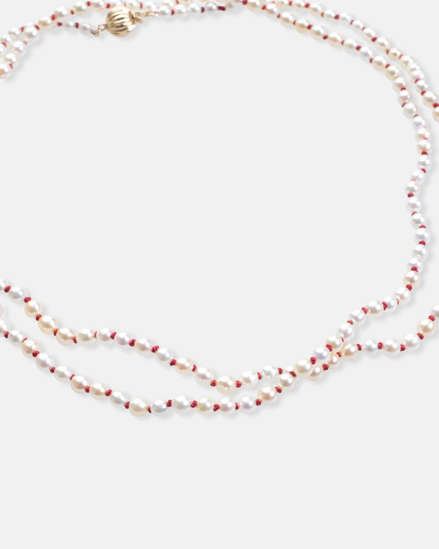 baby akoya pearl necklace - 35