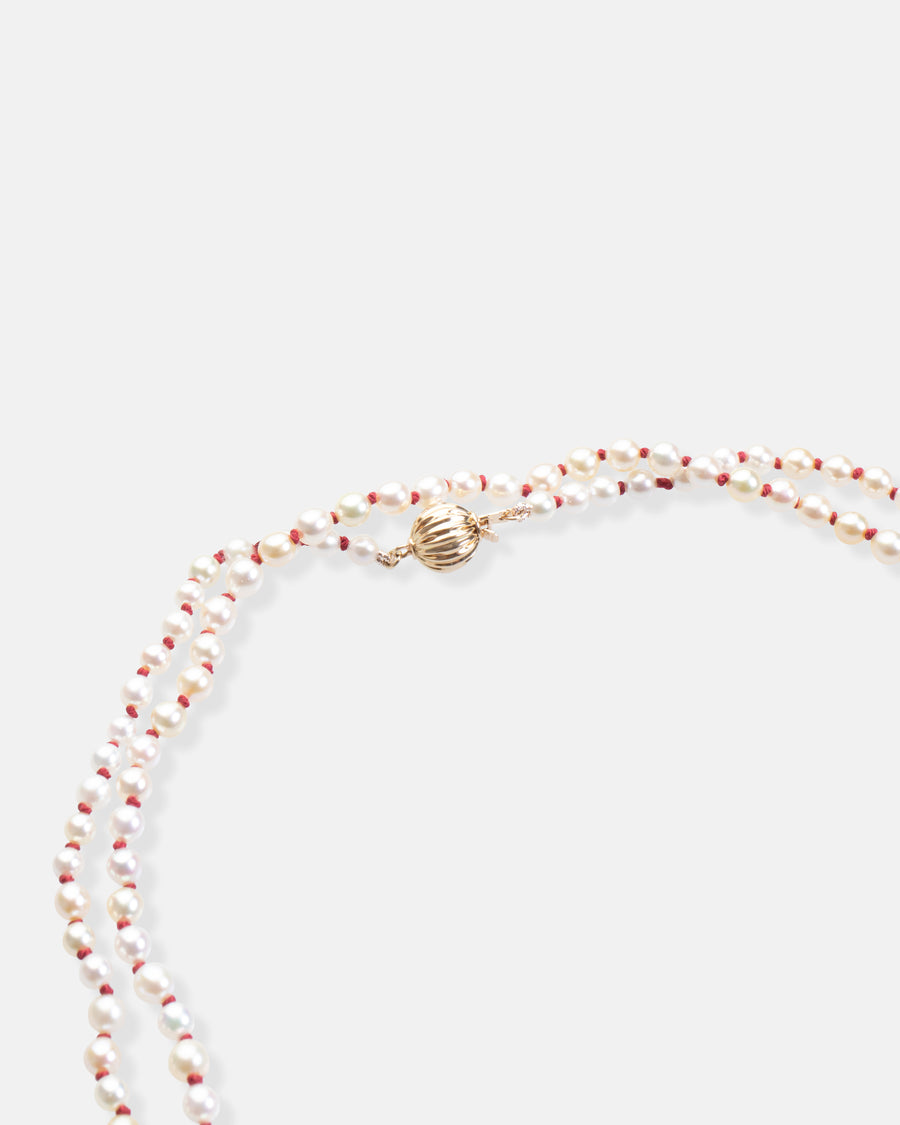 baby akoya pearl necklace - 35