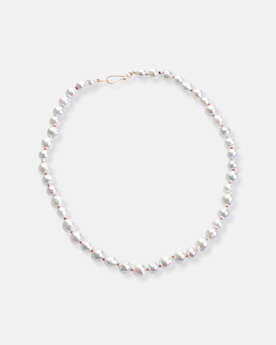 baroque akoya pearl necklace