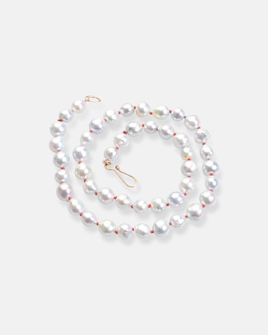 baroque akoya pearl necklace