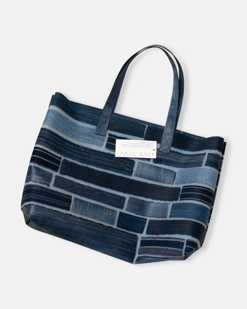 indigo large rectangular bag