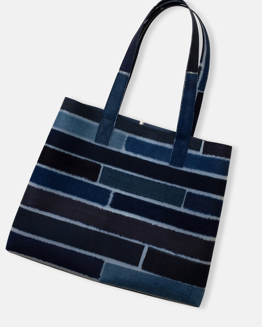 indigo shopping bag