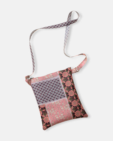 liberty print medium bag with zip