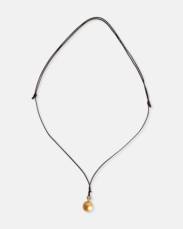 Gold Philippine pearl pendant