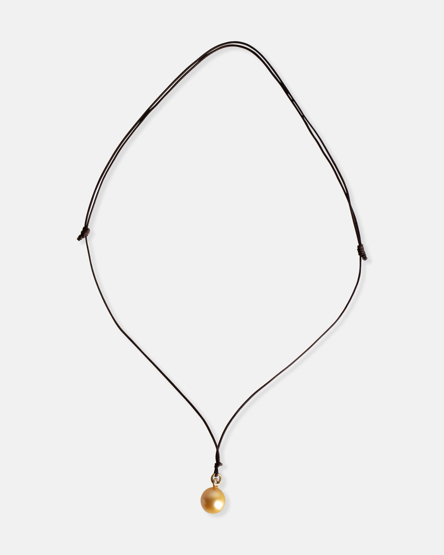 Gold Philippine pearl pendant