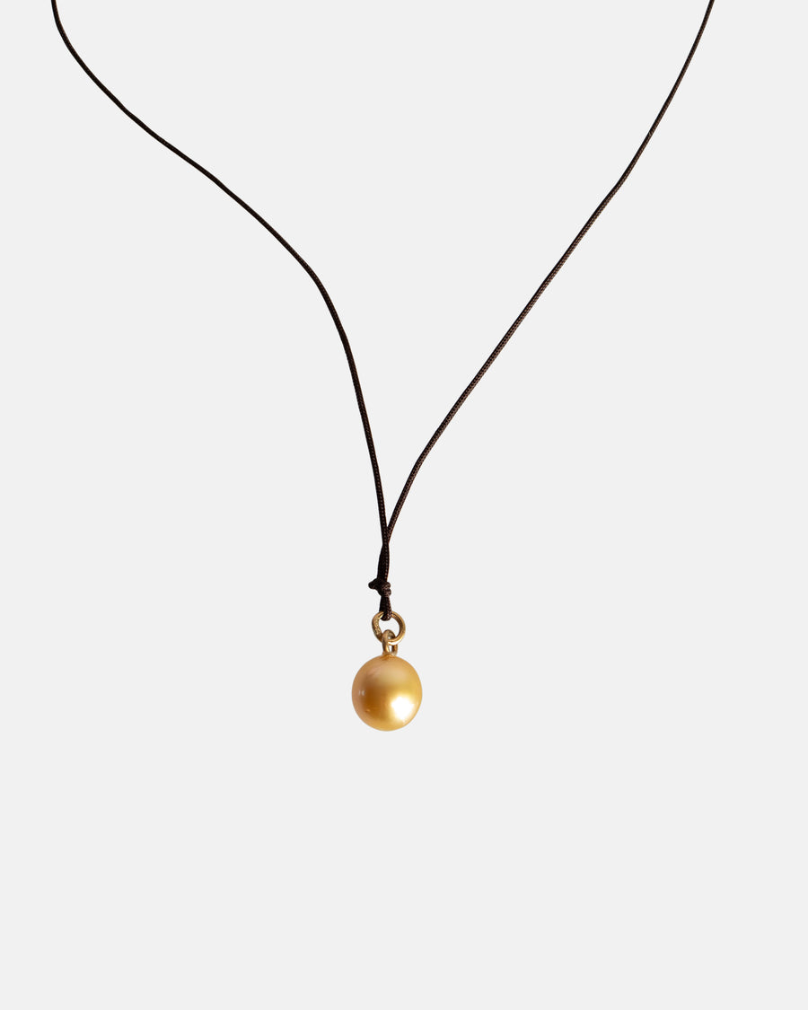 Gold Philippine pearl pendant