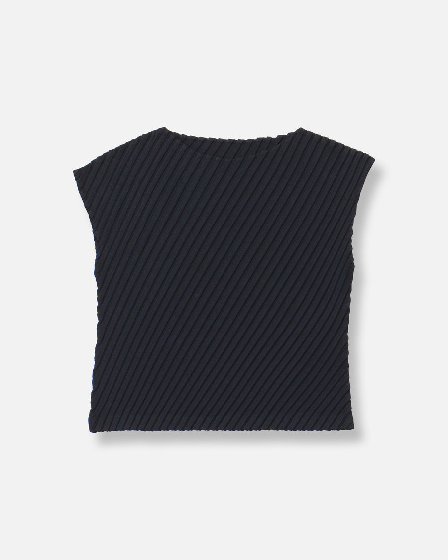 linen like pleats top