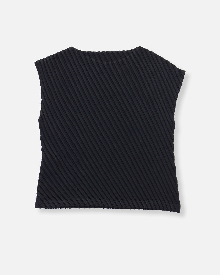linen like pleats top