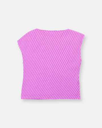 linen like pleats top
