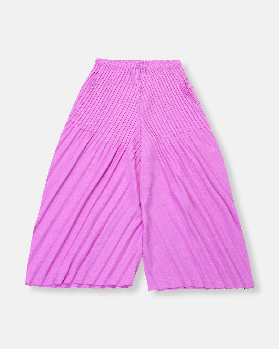 linen like pleats pants