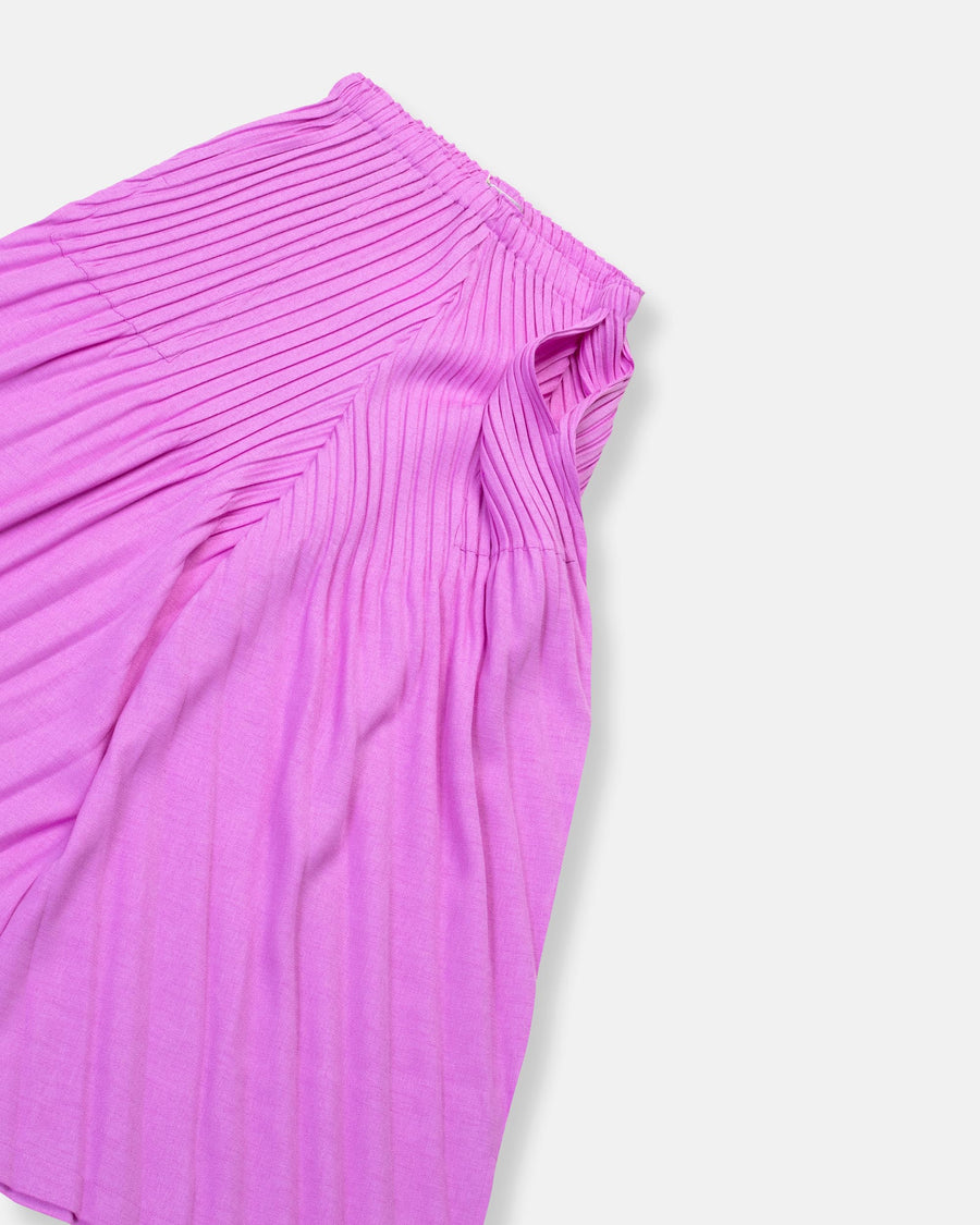 linen like pleats pants