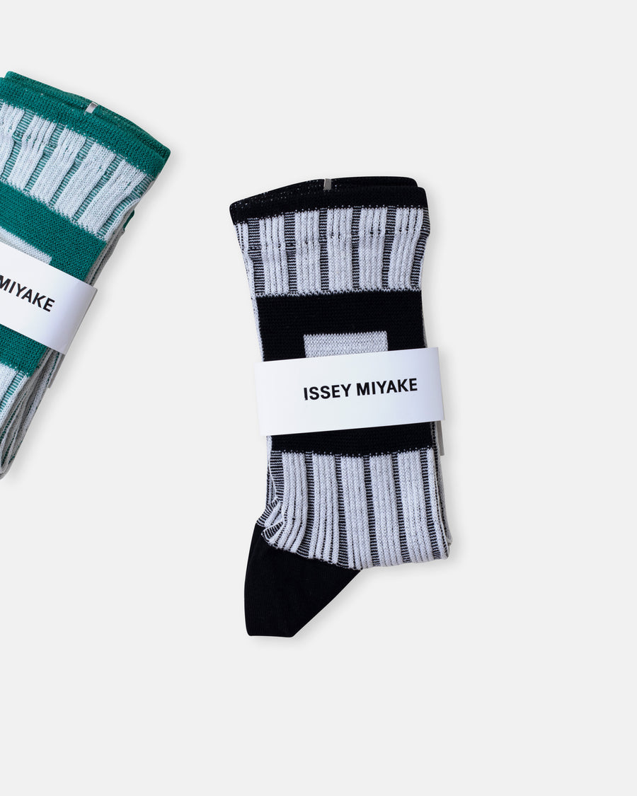 square rib socks